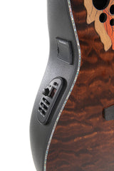 Ovation Elektro-akustinen kitara Celebrity Elite Plus Mid Cutaway, dark tiger eye