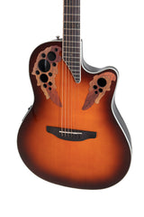Elektro-akustinen kitara Celebrity Elite Super Shallow Cutaway Sunburst