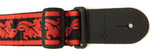 Kitarahihna Signature Nylon Ruby Red/Black (531703)