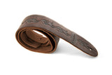 Kitarahihna Premium nahkaa Chocolate (531725)