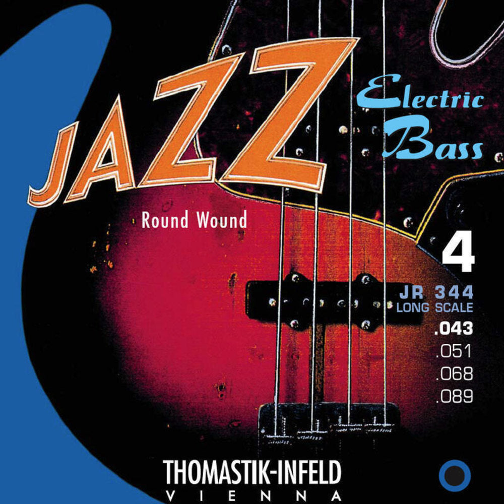 Sähköbasson kielet Jazz Bass series nickel round wound roundcore 4-kielinen sarja