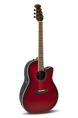 Elektro-akustinen kitara Standard Balladeer Deep Contour Cutaway Cherry Cherry Burst