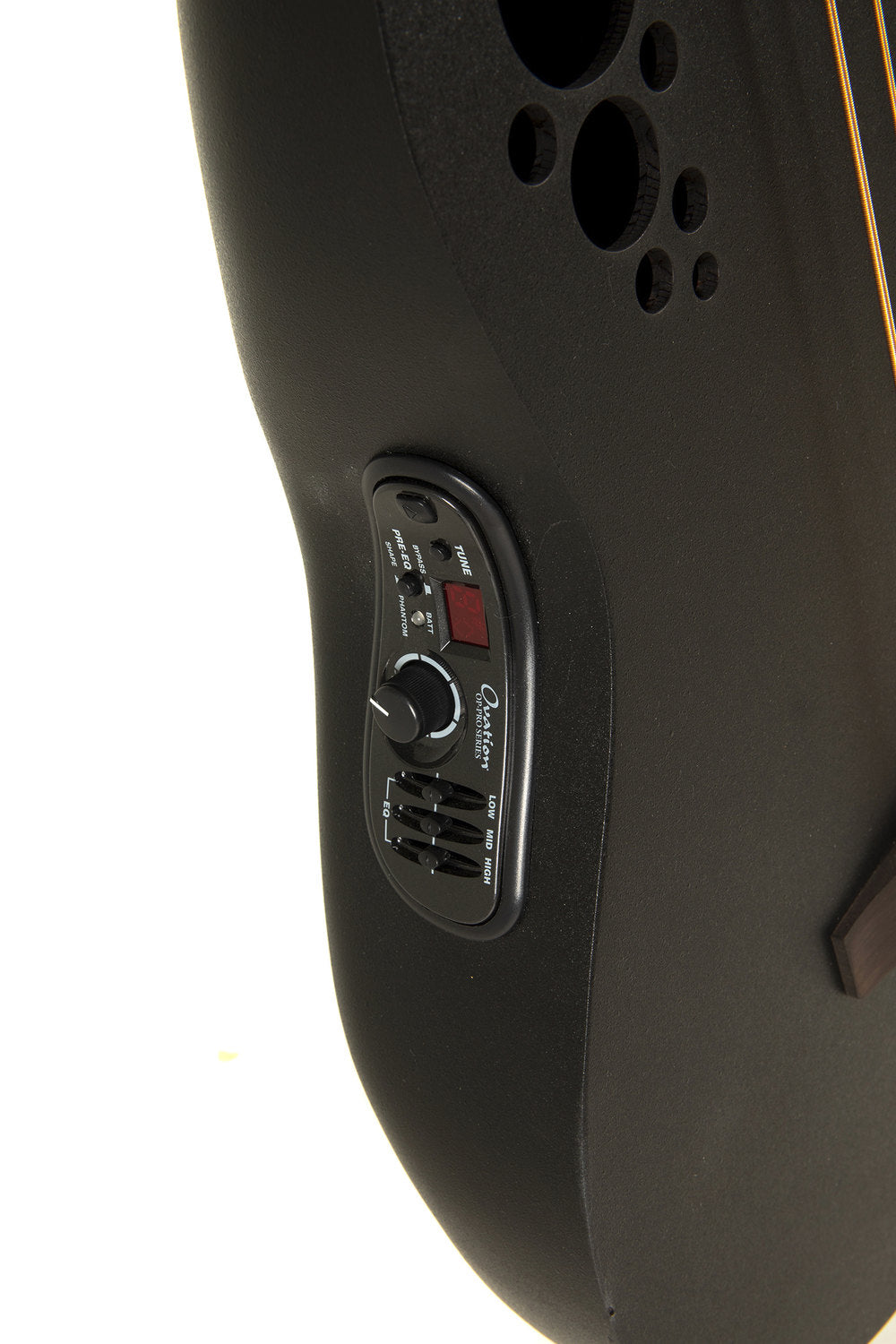 E-ak. basso Elite TX Mid Cutaway Black Textured