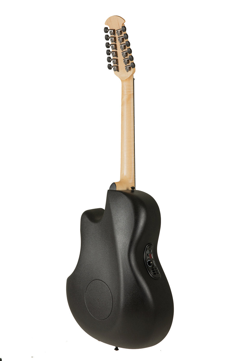 Elite TX Deep Contour Cutaway 12-string Black Textured
