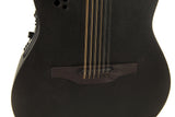 Elektro-akustinen kitara Elite TX Deep Contour Cutaway 12-kielinen Black Textured