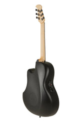 Elektro-akustinen kitara Elite TX Deep Contour Cutaway Black Textured