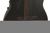 Elektro-akustinen kitara Elite TX Deep Contour Cutaway Black Textured