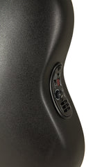 Elektro-akustinen kitara Elite TX Mid Cutaway Black Textured