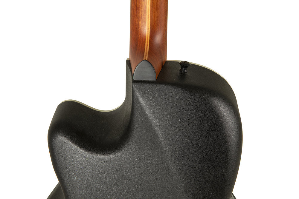 Elektro-akustinen kitara Standard Balladeer Deep Contour Cutaway Musta