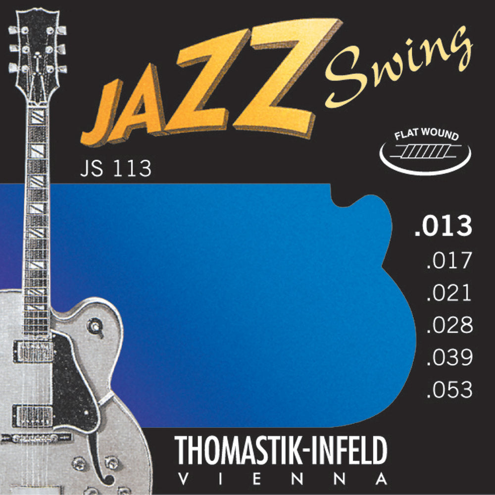 Sähkökitaran kielet Jazz swing series nickel flat wound - Hiottu Sarja