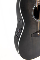 Elektro-akustinen kitara Celebrity Standard Plus Mid Cutaway Transparent Blackburst Flame