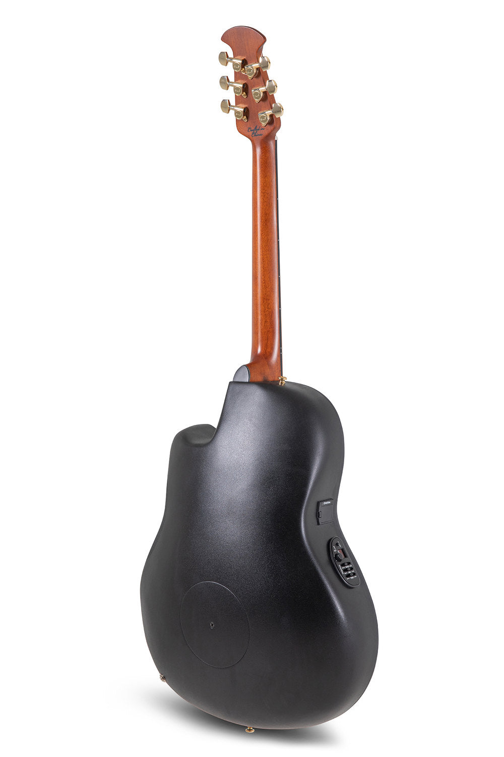Ovation Celebrity Elite Plus Mid Cutaway - Natural Spalted Maple