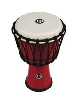 LP World 7" Rope Tuned Circle Djembe - Punainen