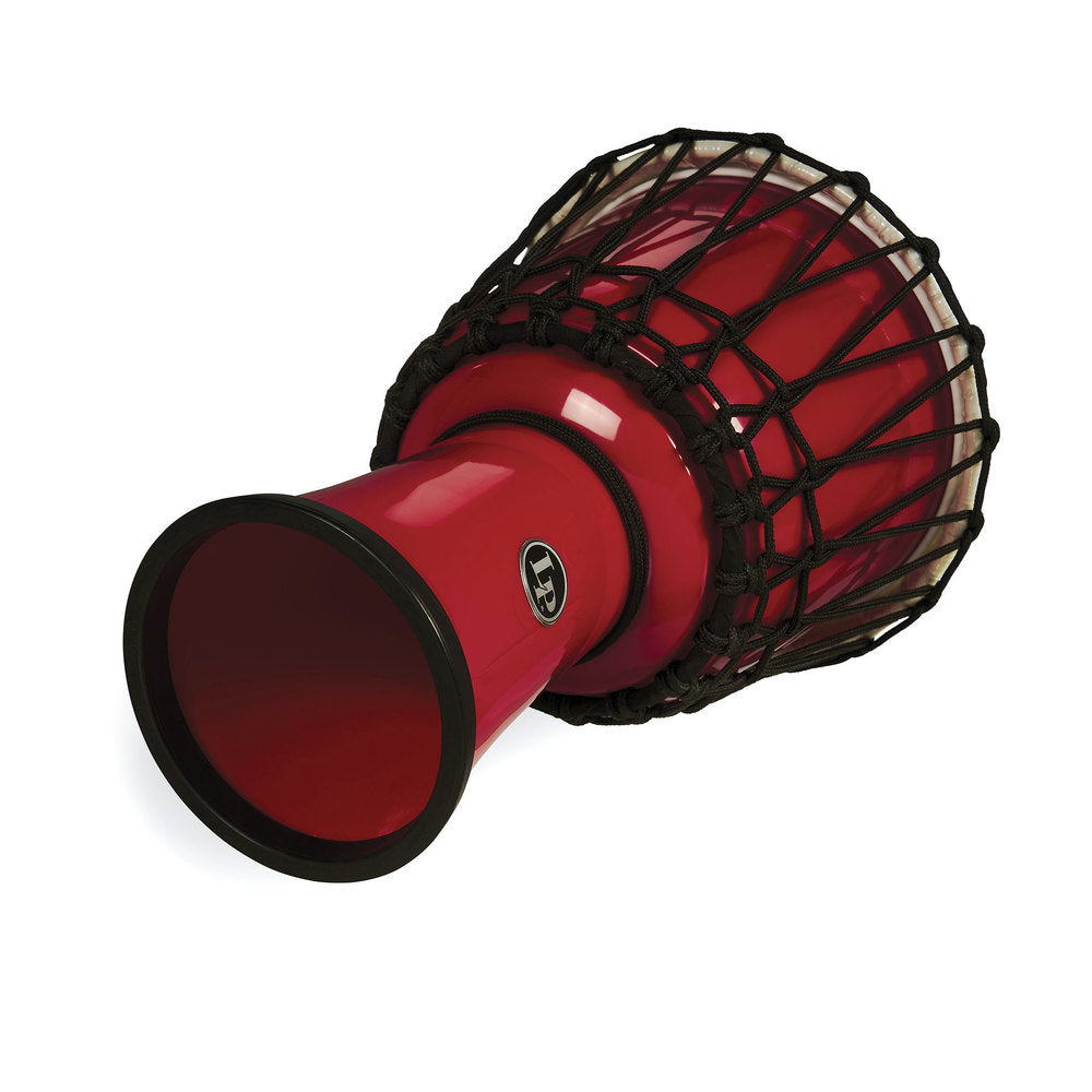 LP World 7" Rope Tuned Circle Djembe - Punainen