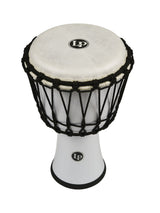 LP World 7" Rope Tuned Circle Djembe - Valkoinen