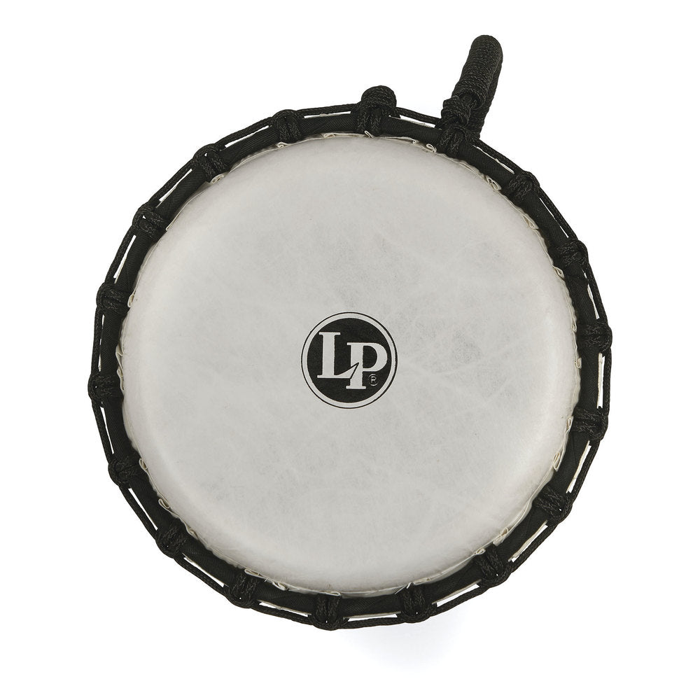 LP World 7" Rope Tuned Circle Djembe - Valkoinen