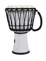 LP World 7" Rope Tuned Circle Djembe - Valkoinen