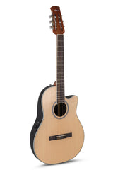 Applause E-Akustinen klassinen kitara AB24CII  Mid Cutaway Nylon, natural satin