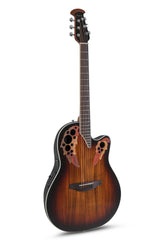 Elektro-akustinen kitara Celebrity Elite Plus Super Shallow Koa Burst