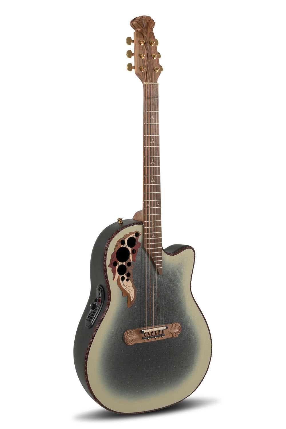 Elektro-akustinen kitara 2087GT Deep Contour Cutaway Reverse Beige Burst
