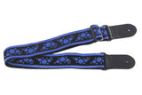 Kitarahihna Signature Nylon Regal Blue/Black