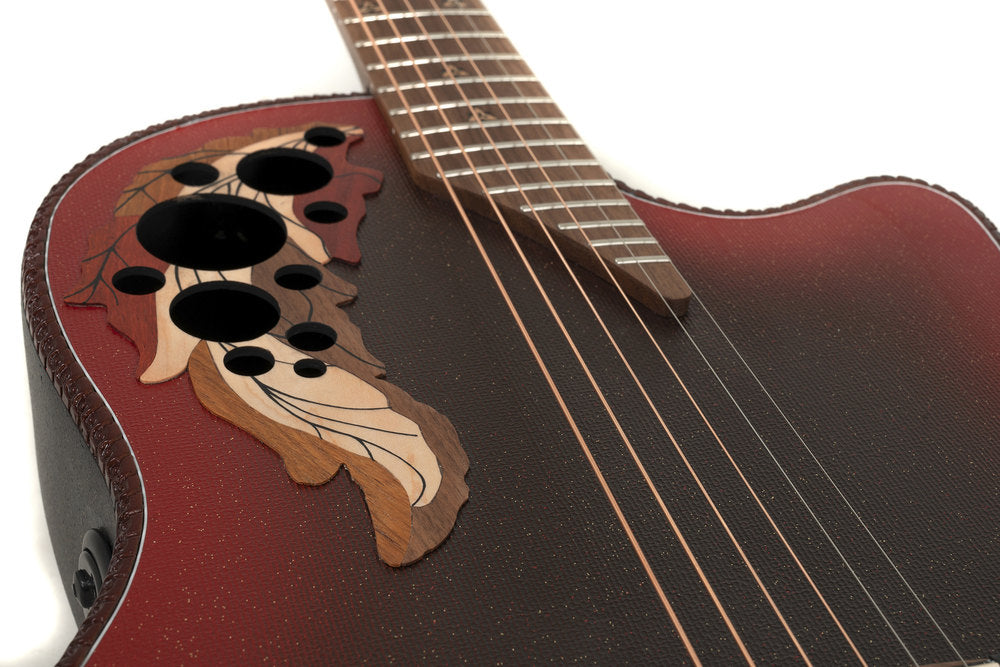 Elektro-akustinen kitara 2087GT Deep Contour Cutaway Reverse Red Burst