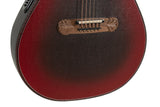 Elektro-akustinen kitara 1687GT Deep Non-Cutaway Reverse Red Burst