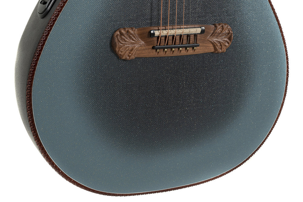 Elektro-akustinen kitara 1687GT Deep Non-Cutaway Reverse Blue Burst