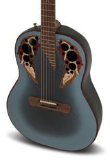 Elektro-akustinen kitara 1687GT Deep Non-Cutaway Reverse Blue Burst