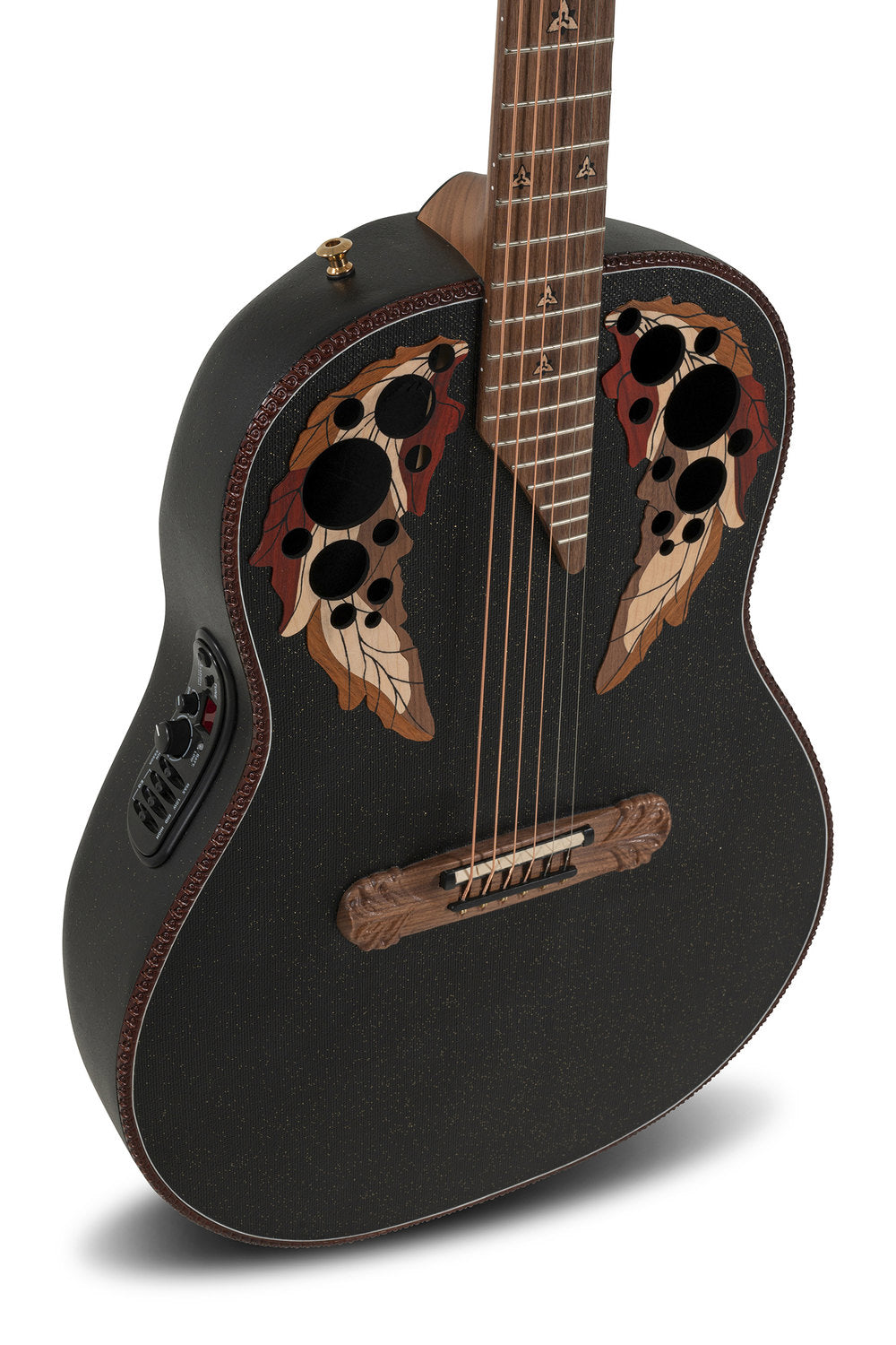 Elektro-akustinen kitara 1687GT Deep Non-Cutaway Black