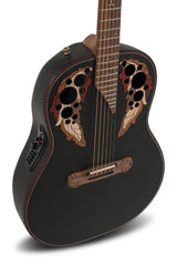 Elektro-akustinen kitara 1687GT Deep Non-Cutaway Black