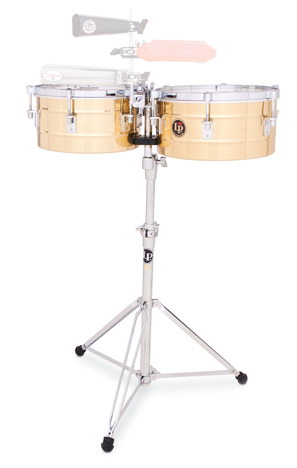 LP Tito Puente Solid Brass Timbales 12" & 13"