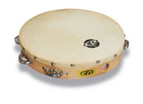 LP CP Wood Tambourine 10", Single Row