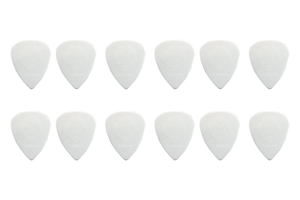 F&S Nylon Plektra 0,38 mm Valkea