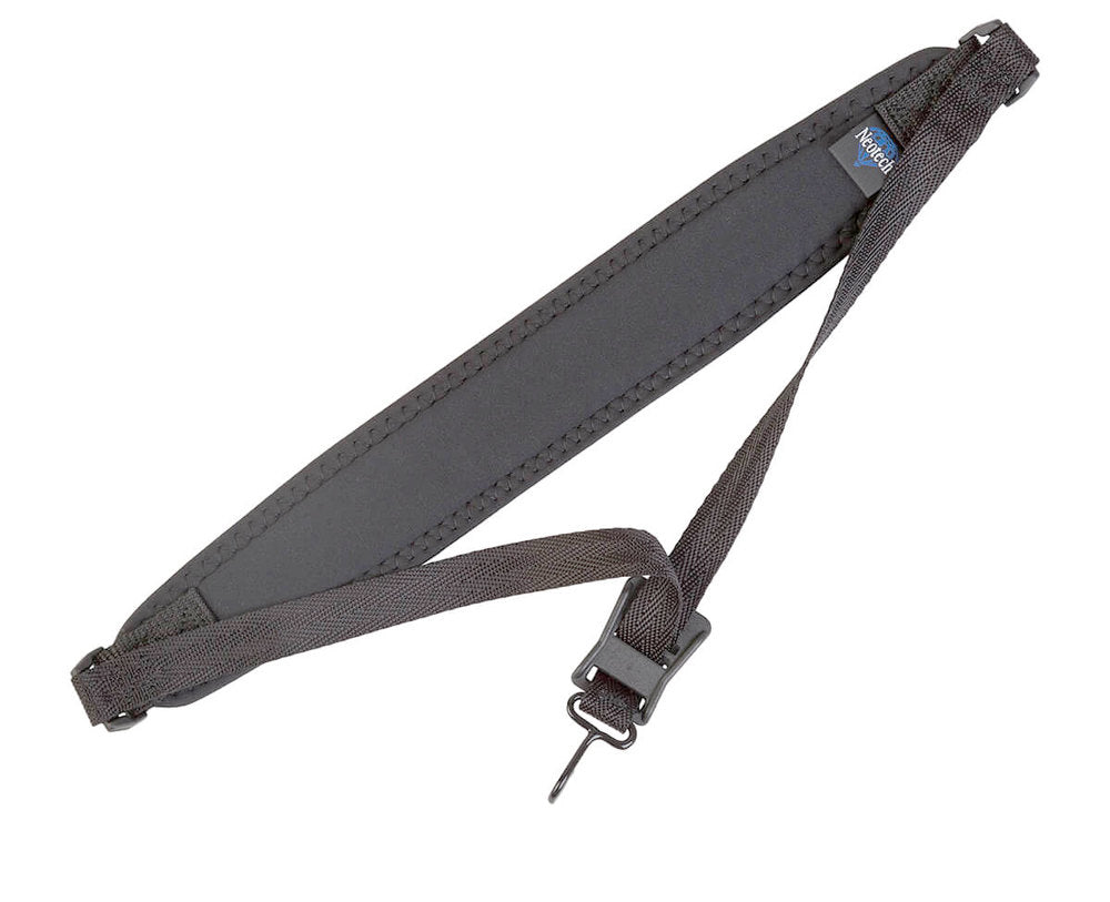 Saksofonin hihna Classic Musta, pituus 40,6 - 50,8 cm