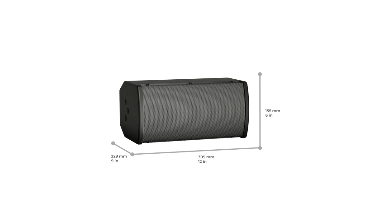 Bose AMU105 100x100 Outdoor Loudspeaker Black