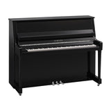 B20 akustinen piano, musta kiiltävä kromi