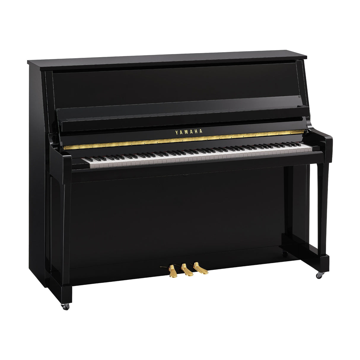 B20 akustinen piano, musta kiiltävä