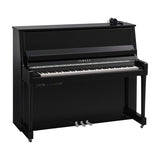 B30 Silent piano kiiltävä musta kromi