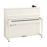 B30 Silent piano kiiltävä valkoinen kromi
