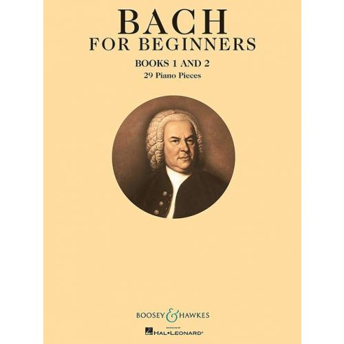 BACH FOR BEGINNERS 1 & 2 PIANO BOOSEY