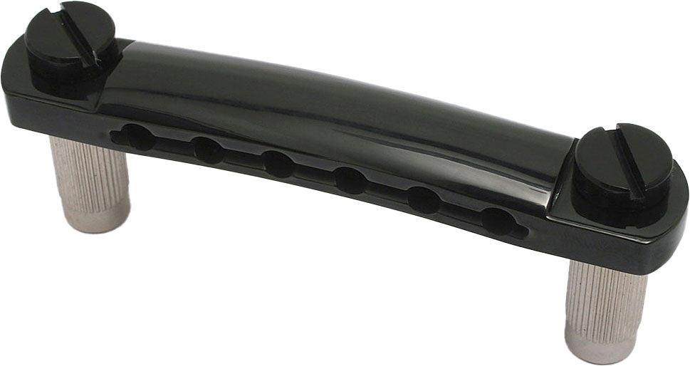 Duesenberg Stop-Tailpiece 81,5mm Alu Svart