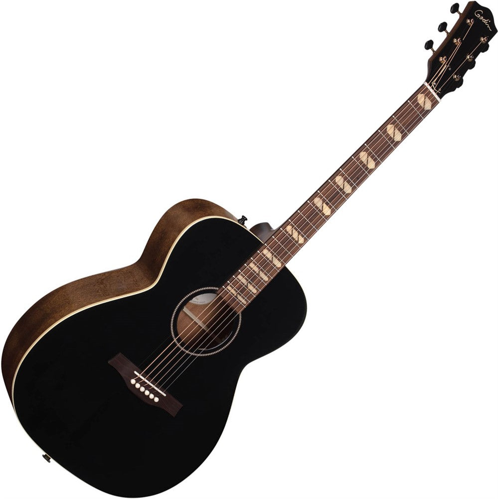 Godin Fairmount Studio Jumbo Black EQ W/Bag