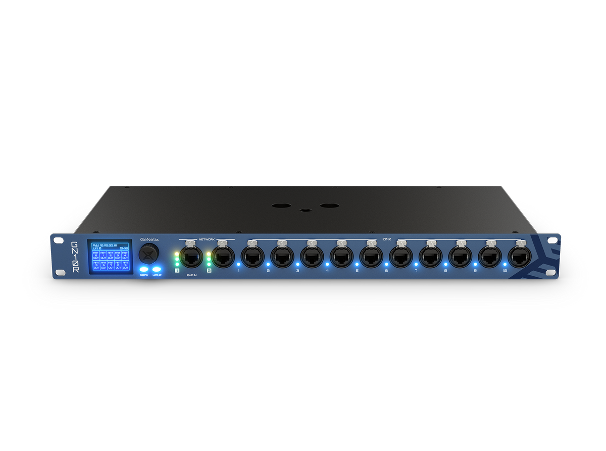 Chamsys GeNetix GN10 10R Installation 10 Port Node