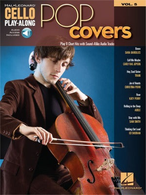 POP COVERS PLAY-ALONG CELLO +AUDIO-ONLINE