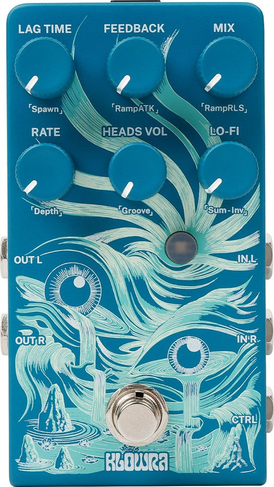 Klowra Rilum Multi-Head Delay Pedal