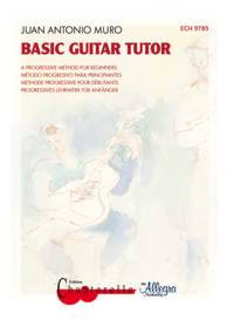 MURO BASIC GUITAR TUTOR ECH9785 CHANTERELLE