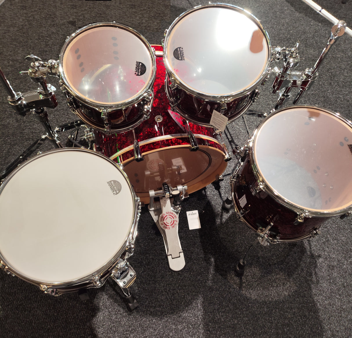 Sonor Momentum pyökkisetti 20 "Red Pearl