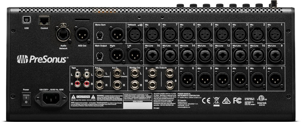 PreSonus StudioLive Series III SE 16