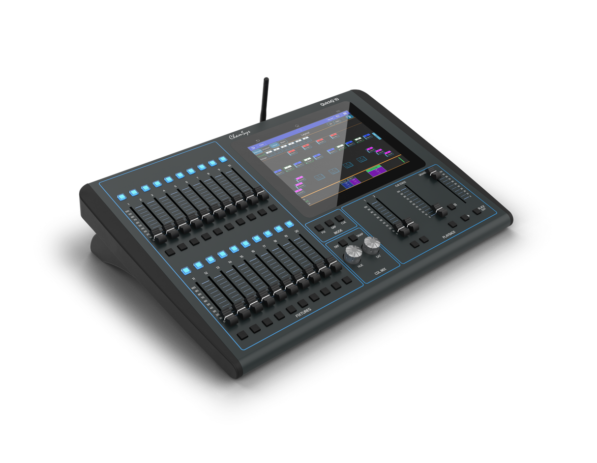 ChamSys QuickQ 10 DMX Lighting Console.